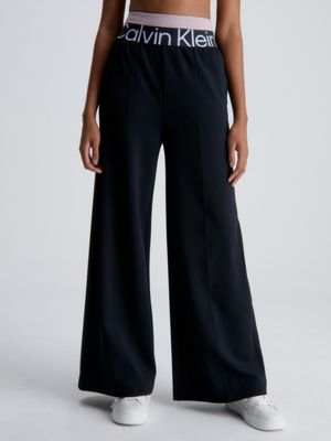 calvin klein thermal wide leg pants｜TikTok Search