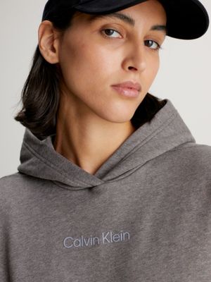 Cotton Terry Hoodie Calvin Klein®