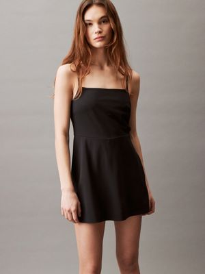 Buy the Calvin Klein Women Black Mini Dress 4