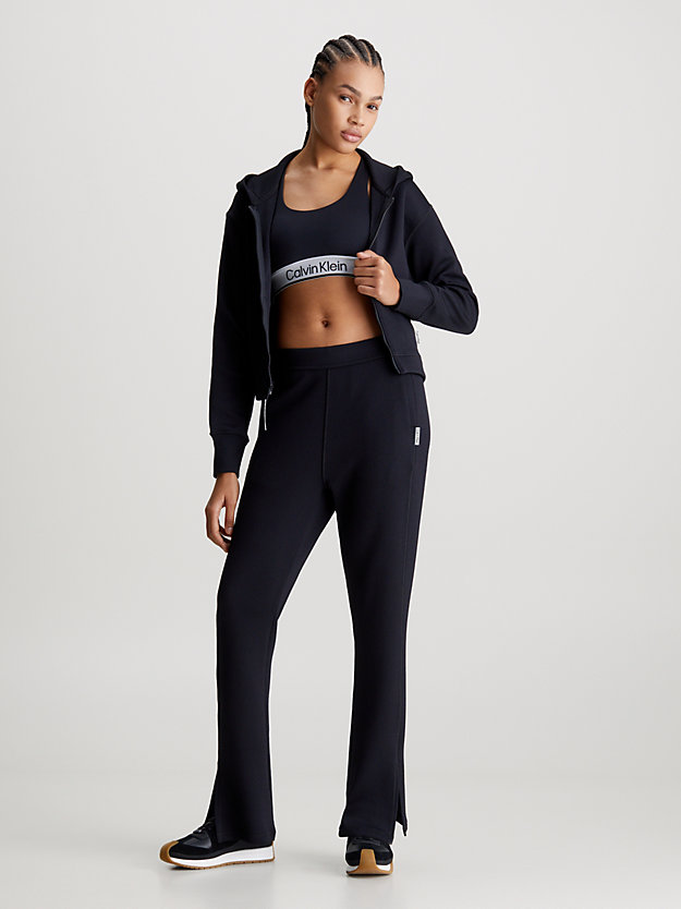 black beauty cropped zip up hoodie for women 
