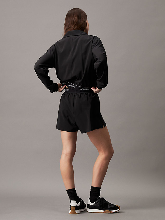 veste courte avec fermeture éclair sur toute la longueur black beauty pour femmes 