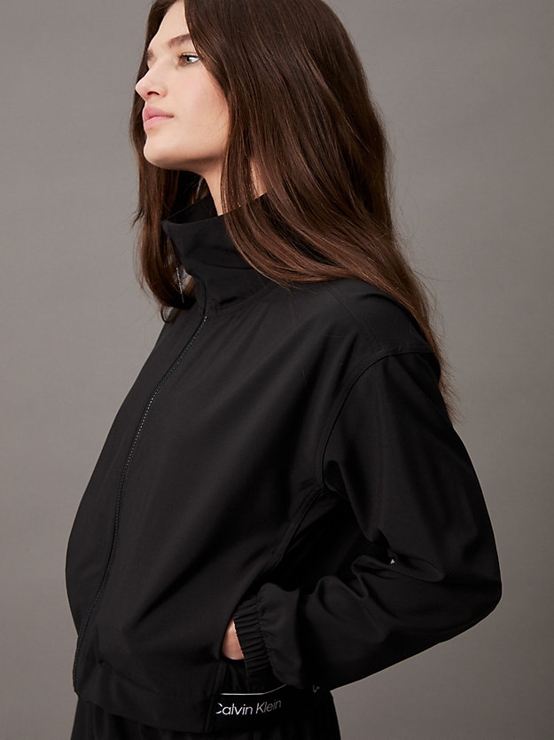 black beauty korte jas met rits voor dames - 