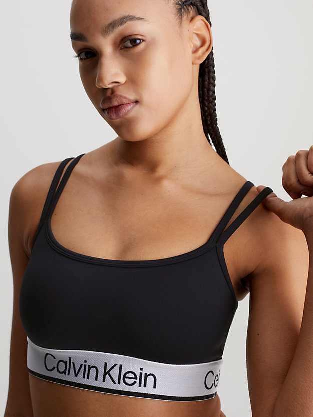 black beauty low impact-sportbh voor dames - 