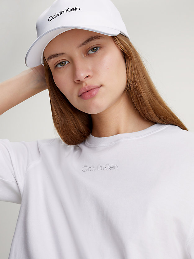 brilliant white gym t-shirt for women 