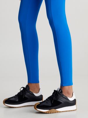 Buy Calvin Klein Performance 7/8 Tight Logo Leg - Blue