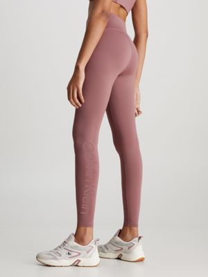 Calvin Klein Pastel Pink Activewear Leggings - Small – The Fashion