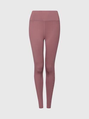 Calvin Klein Performance Leggings Logo Gym 00GWT0L633 Rosa Slim Fit