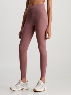 NEW Calvin Klein Performance Co Ord Logo Leggings In Pink - Women’s - Size  SMALL