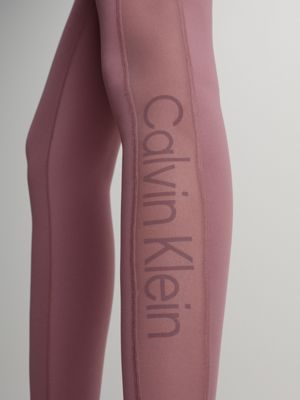 Calvin Klein Performance Jumbo-Logo High-Waist 7/8 Length Leggings