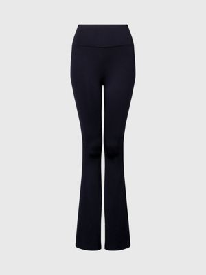 Calvin Klein Performance high rise flared leggings in steel - ShopStyle