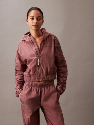 capri rose hooded windbreaker for women ck sport