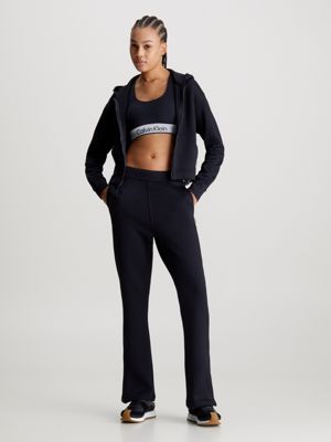 Calvin klein tracksuit womens black hotsell