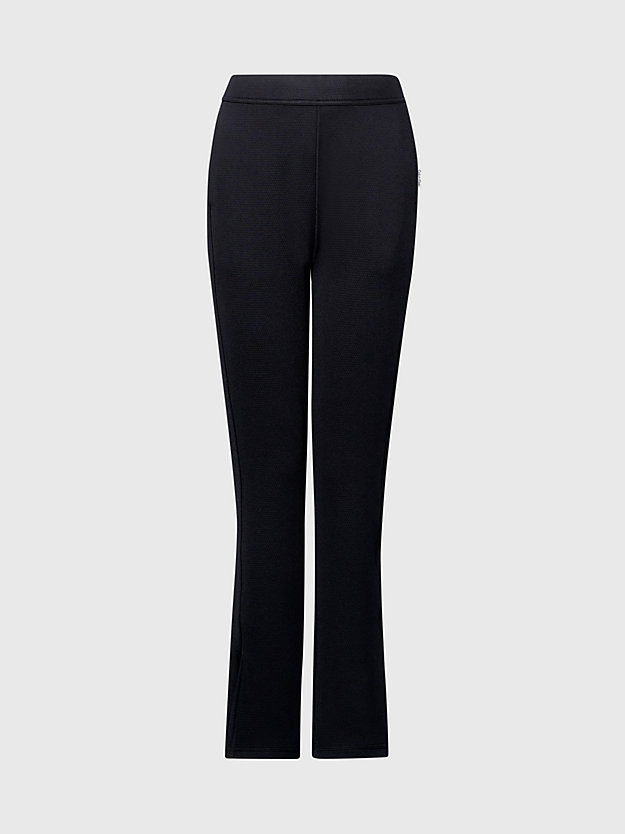 black beauty flared joggers for women 