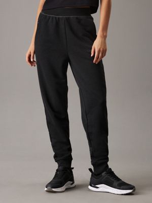 black french terry joggers for women ck sport