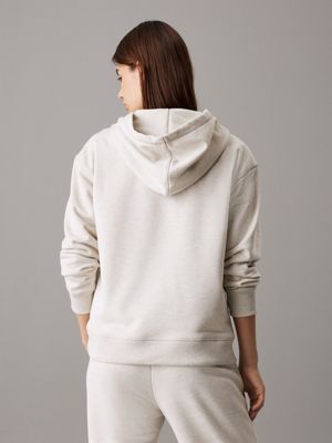 silver birch heather bluza z kapturem z materiału frotte dla kobiety - ck sport