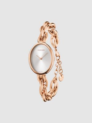 calvin klein pink watch