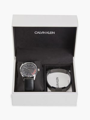 Mens watch and bracelet sale gift set