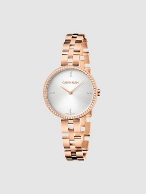 calvin klein pink watch