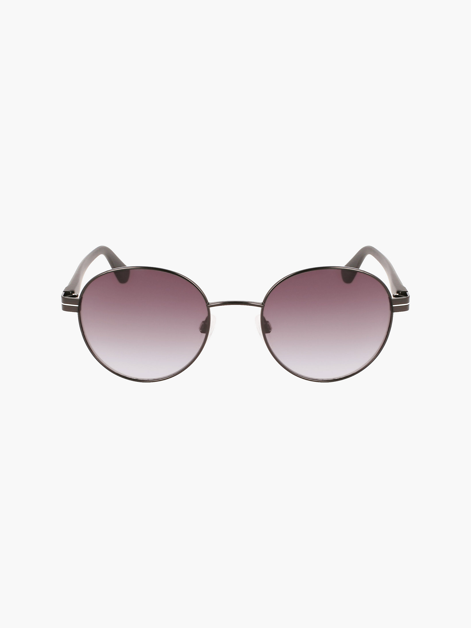 Matte Black Round Sunglasses 0ckj22203s undefined unisex Calvin Klein