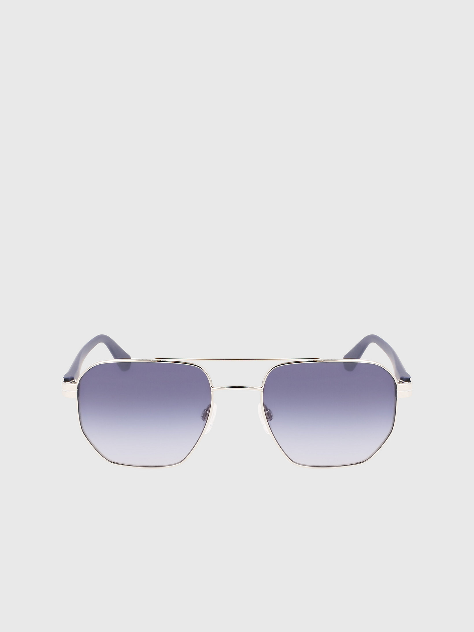 Silver > Прямоугольные солнцезащитные очки Ckj22204s > undefined женщины - Calvin Klein