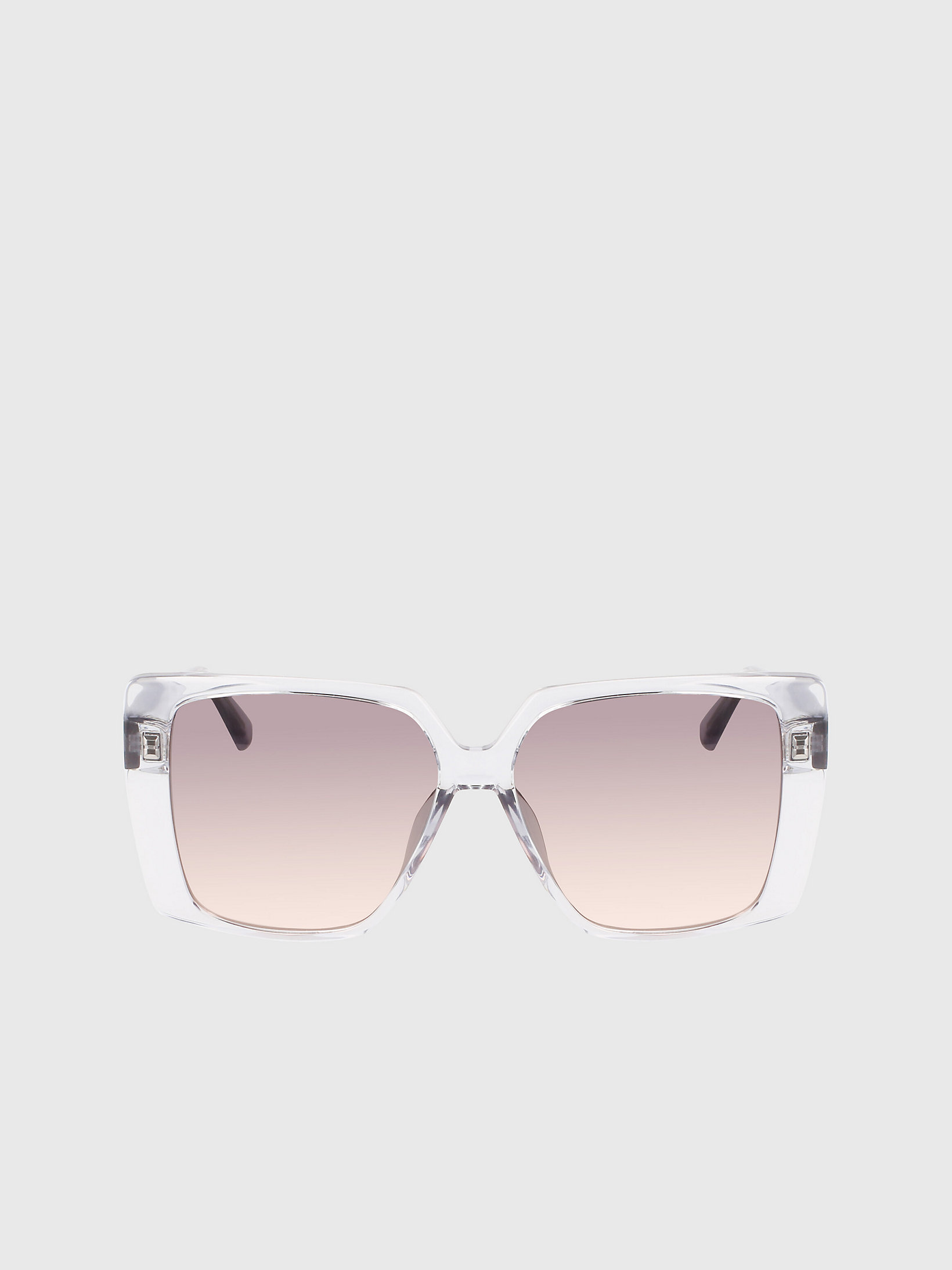 Crystal Clear Quadratische Sonnenbrille Ckj22607s undefined Damen Calvin Klein