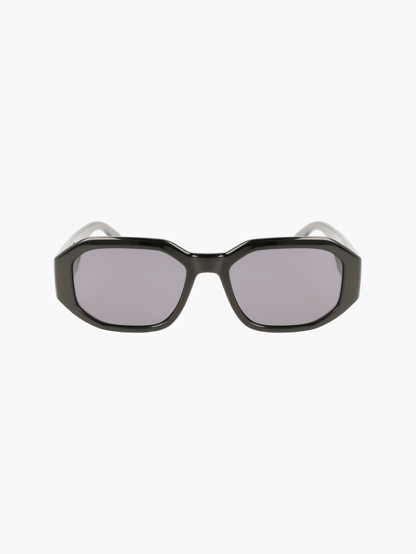 Black Modified Rectangle Sunglasses Ckj22633s undefined unisex Calvin Klein