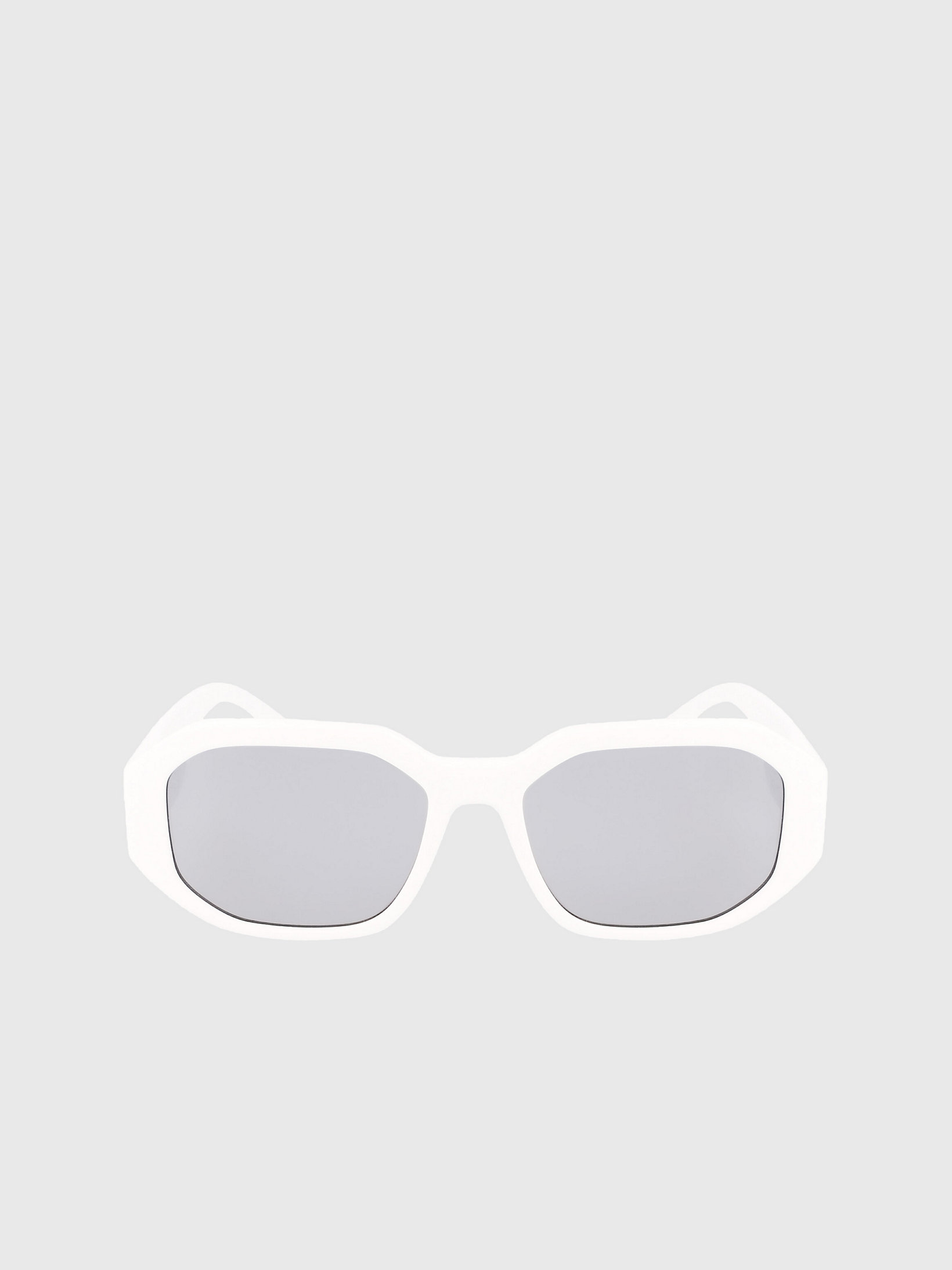 White Modified Rectangle Sunglasses Ckj22633s undefined unisex Calvin Klein
