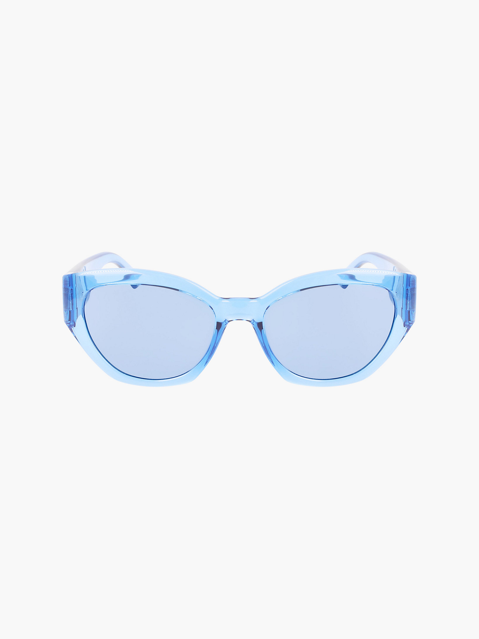 Transparent Azure Cat Eye Sunglasses Ckj22634s undefined women Calvin Klein