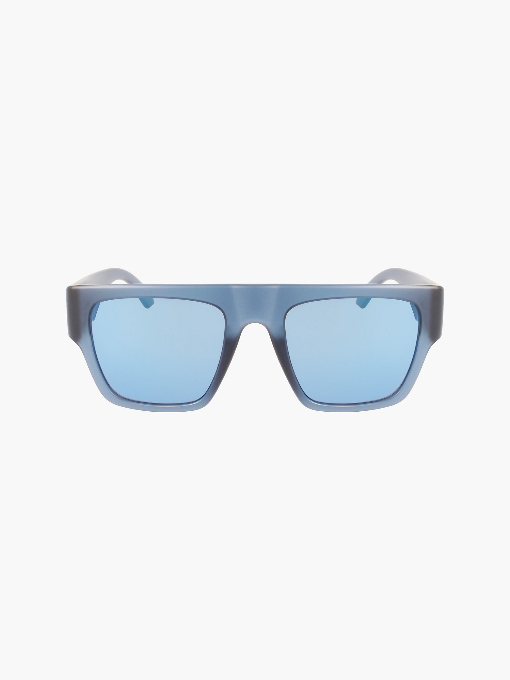 Transparent Navy Rechteckige Sonnenbrille Ckj22636s undefined unisex Calvin Klein