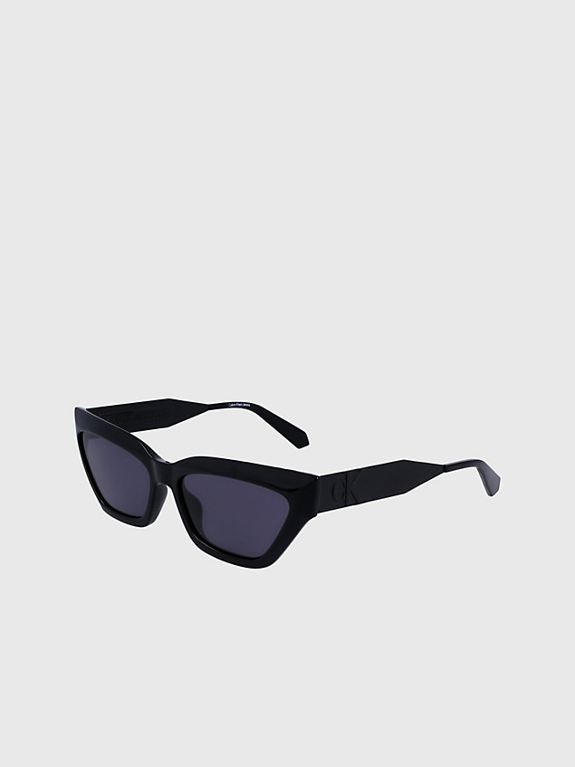 black cat eye zonnebril ckj22640s voor dames - calvin klein jeans