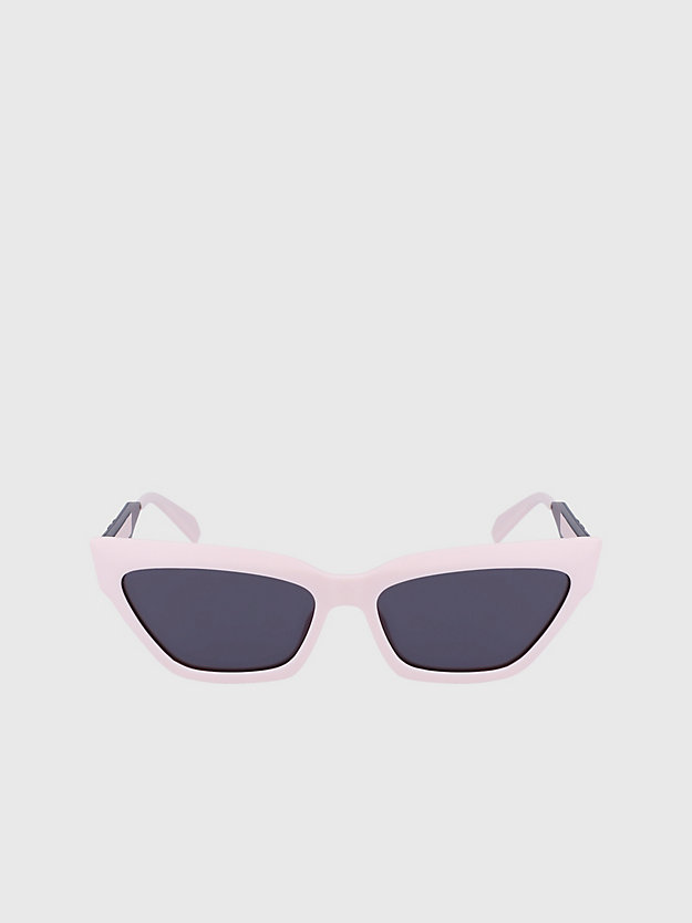 rose cat eye sunglasses ckj22640s for women calvin klein jeans