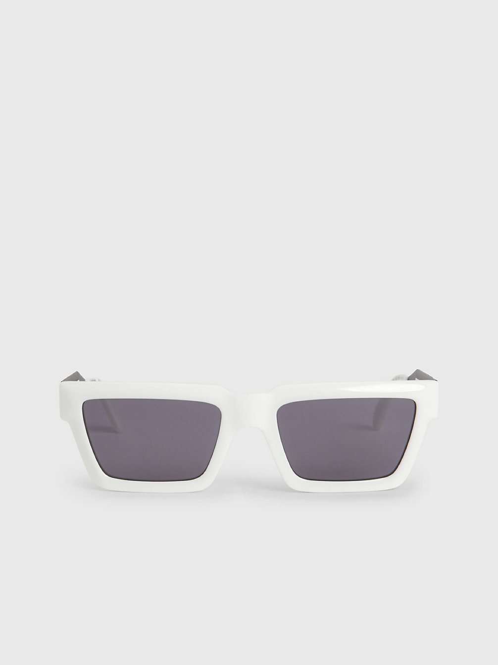 WHITE Rechteckige Sonnenbrille Ckj22641s undefined Unisex Calvin Klein