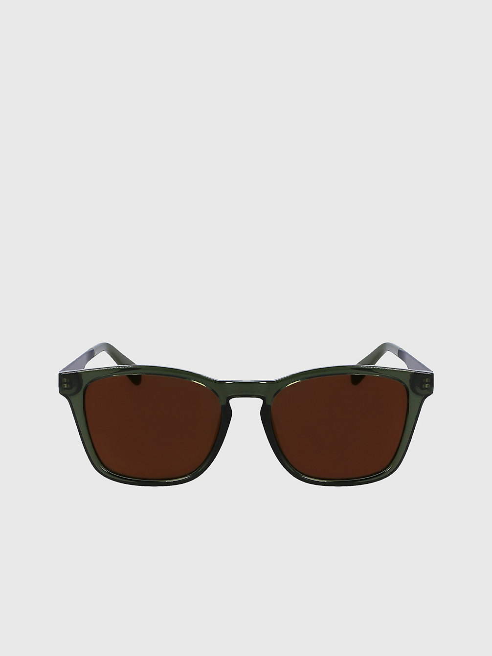 KHAKI > Kwadratowe Okulary Przeciwsłoneczne Ckj22642s > undefined Mężczyźni - Calvin Klein