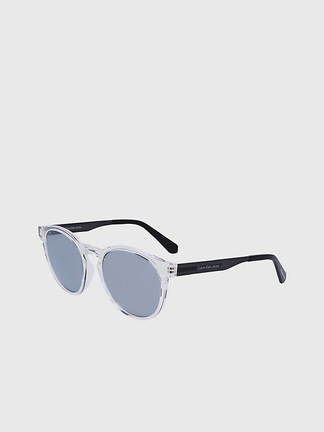 lunettes de soleil rectangulaires ckj22643s no color pour unisex calvin klein jeans