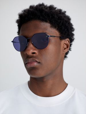 Unisex store round sunglasses