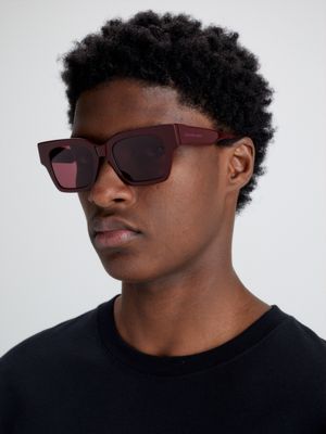 Calvin klein cheap rectangular sunglasses