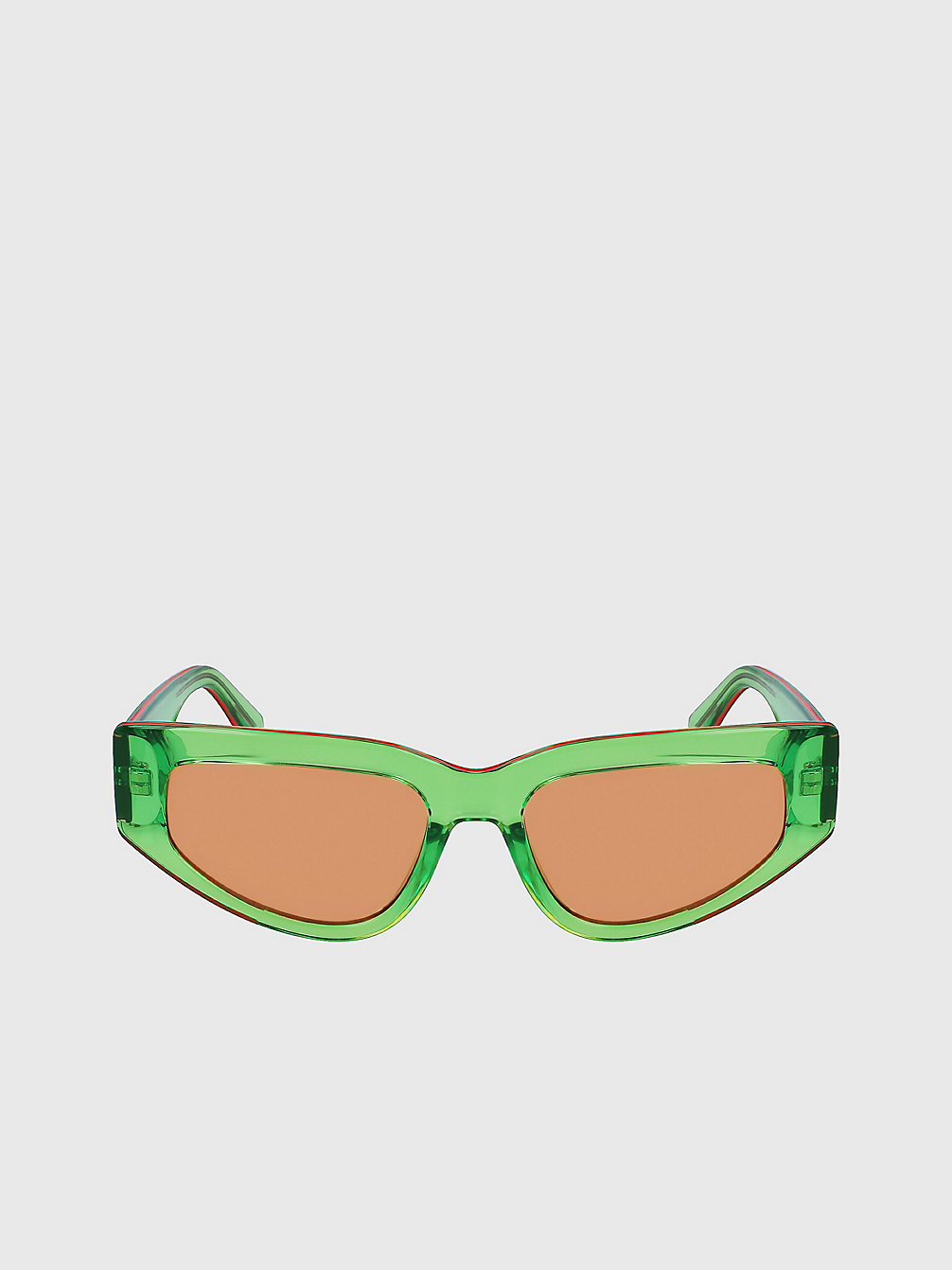 GREEN > Okulary Przeciwsłoneczne W Stylu Cat Eye Ckj23603s > undefined Kobiety - Calvin Klein