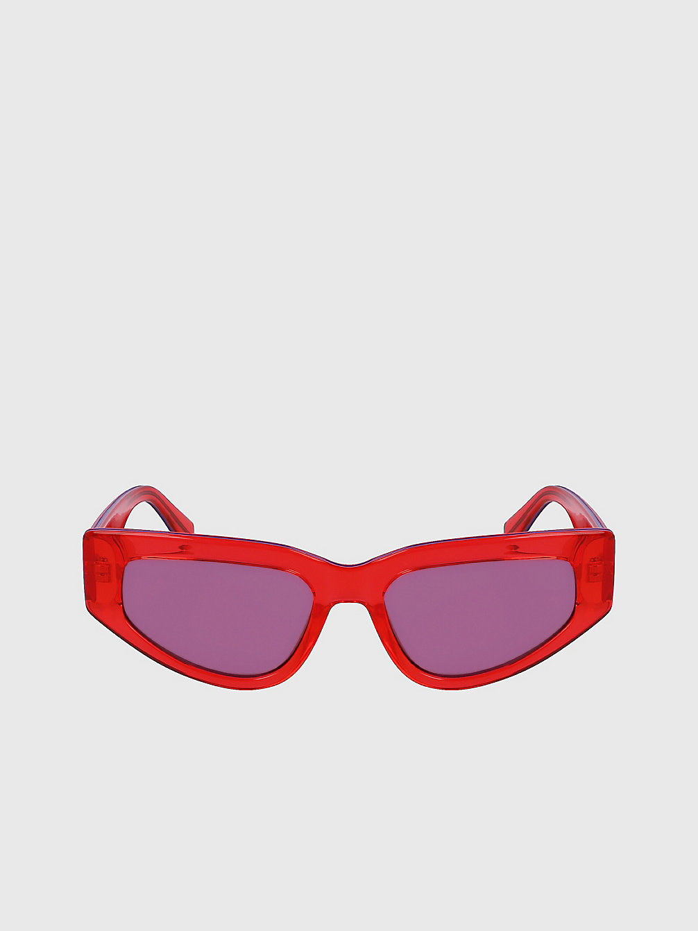 RED > Okulary Przeciwsłoneczne W Stylu Cat Eye Ckj23603s > undefined Kobiety - Calvin Klein