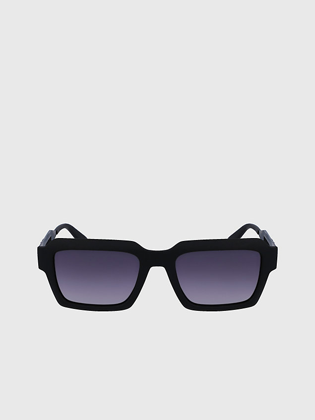 black rectangle sunglasses ckj23604s for men calvin klein jeans