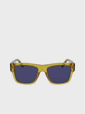 Calvin Klein Jeans CKJ23605S Sunglasses 701 - Yellow Men Square