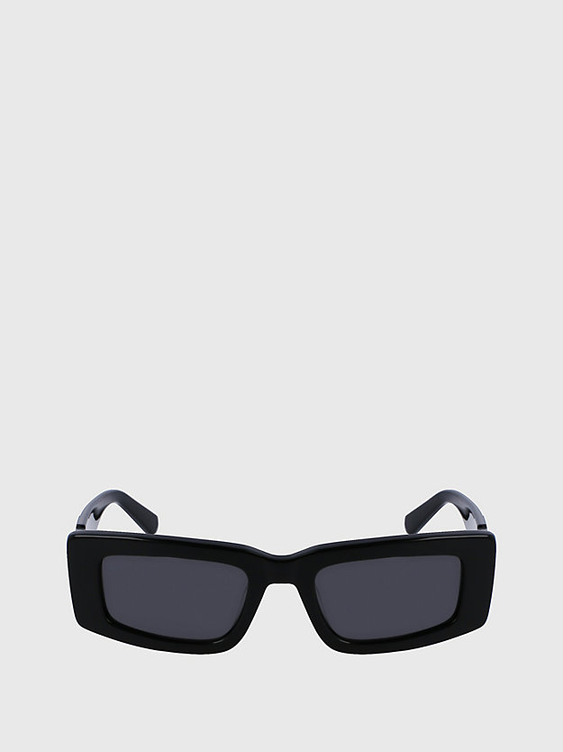 BLACK Rectangle Sunglasses CKJ23609S for unisex CALVIN KLEIN JEANS