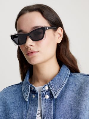 Calvin klein shop cat eye sunglasses