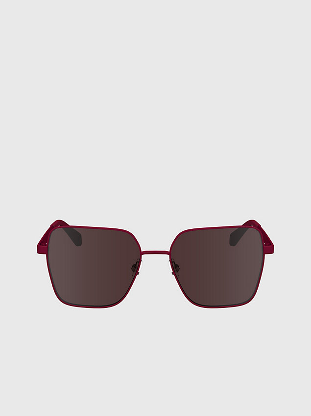 red square sunglasses ckj24201s for women calvin klein jeans