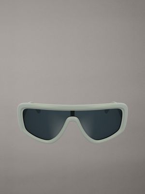 grey shield sunglasses ckj25605s for adults gender inclusive calvin klein jeans