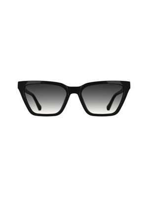 lunettes de soleil rectangulaires modifiées black pour femmes 