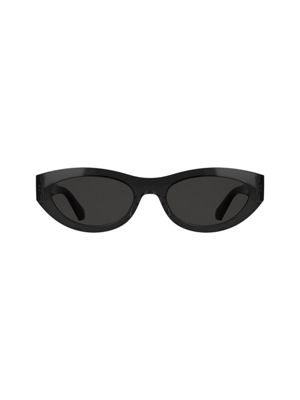 grey ovale zonnebril voor dames - 