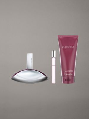 Euphoria by calvin shop klein gift set