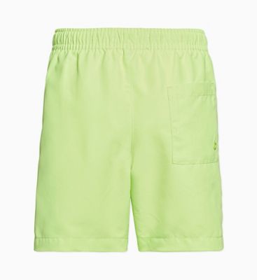 calvin klein green swim shorts