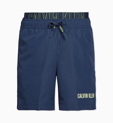 kids calvin klein swim shorts