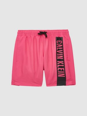 calvin klein pink swim shorts